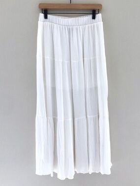 NWT White Maxi Skirt
